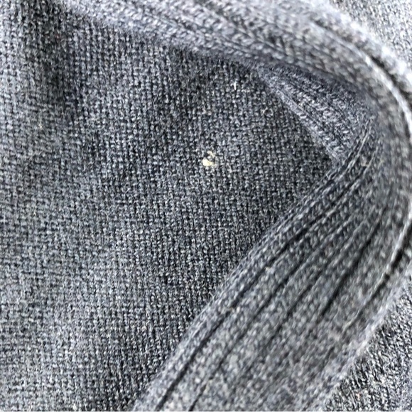 Loft Womens Small Blue Wrap Bell Sleeve Open Front Cardigan Sweater - Picture 10 of 11